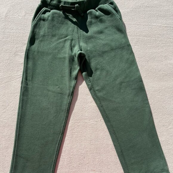 Primary Cozy Fleece Sweatpants, Size 6, Evergreen, VGUC - Picture 2 of 9